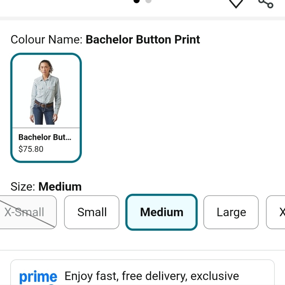 New Ariat Pearl Snap - image 2